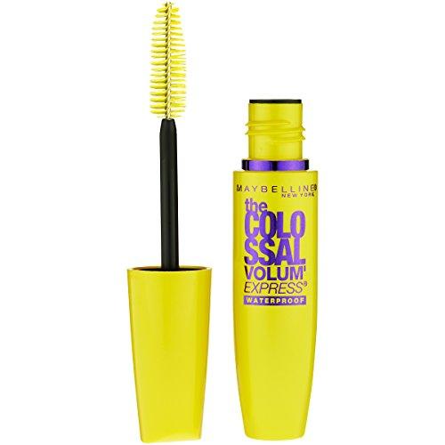 Maybelline The Colossal Volum Express Waterproof Mascara, 240 Glam Black, for Women, 0.27 oz