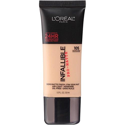 LÓreal Paris Base de maquillaje Infallible Matte 24h
