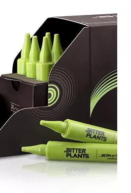 Action BITTER PLANTS. Bebida con extractos de plantas para un efecto saciante, adelgazante y depurativo