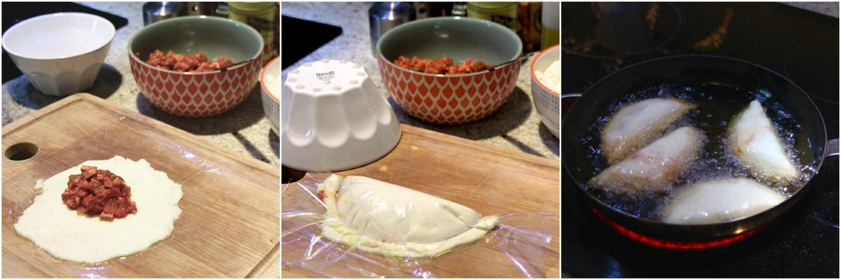 Resultado de imagen para imagenes de empanadas de harina maiz de salchichas guisadas