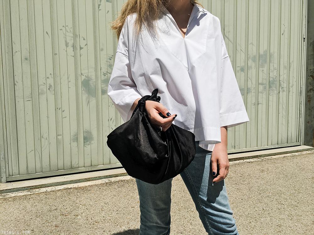 Trini |Balenciaga top Acne Studios jeans