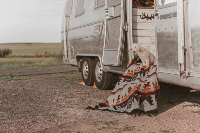 Estilo bohemio para una casa sobre ruedas