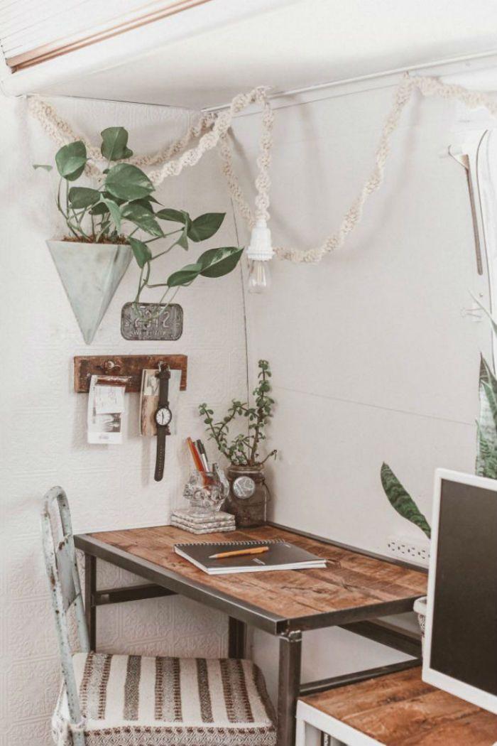 Estilo bohemio para una casa sobre ruedas