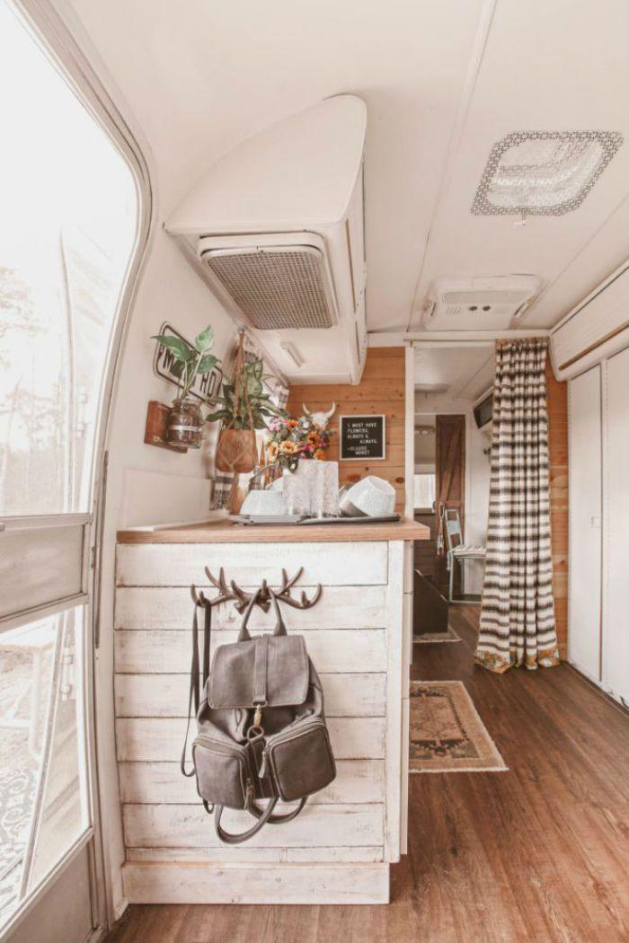 Estilo bohemio para una casa sobre ruedas