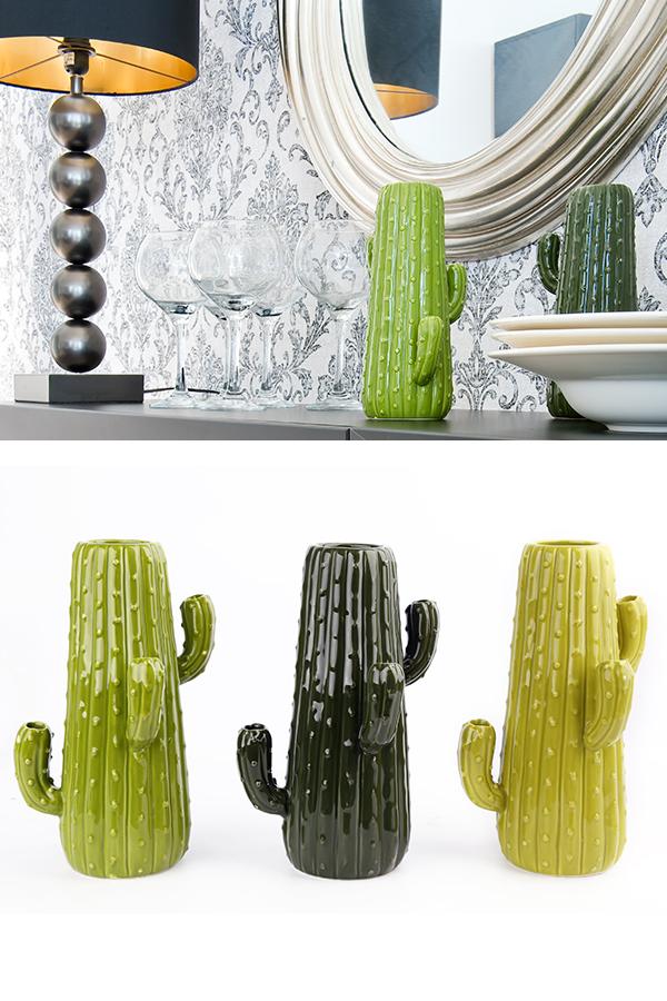 Surtido de jarrones CACTUS Conforama