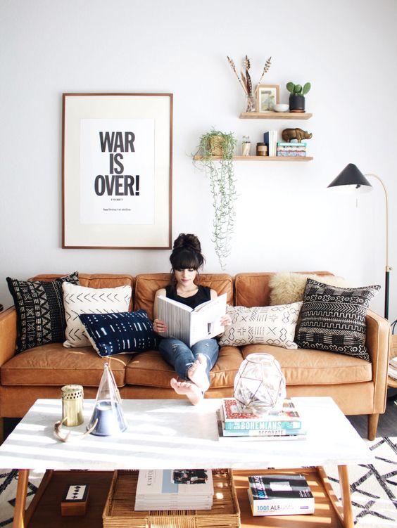 decorar el espacio sobre el sofa - mix con gusto - newdarlings -com