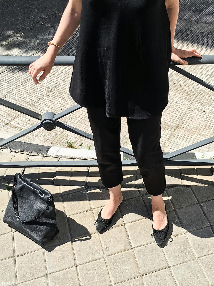 Trini | Stella McCartney top Prada trousers