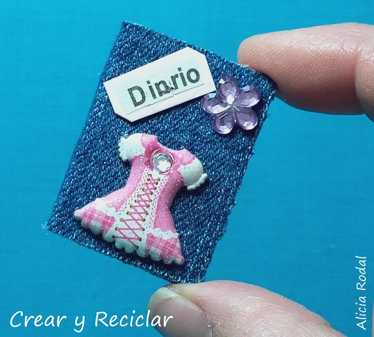 Mini libros, diario, cuadernos y blocks de dibujo DIY