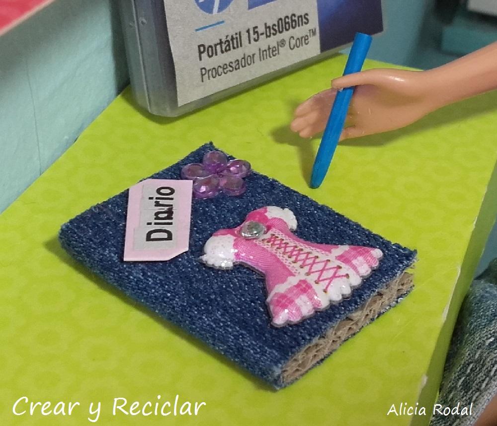 Mini libros, diario, cuadernos y blocks de dibujo DIY