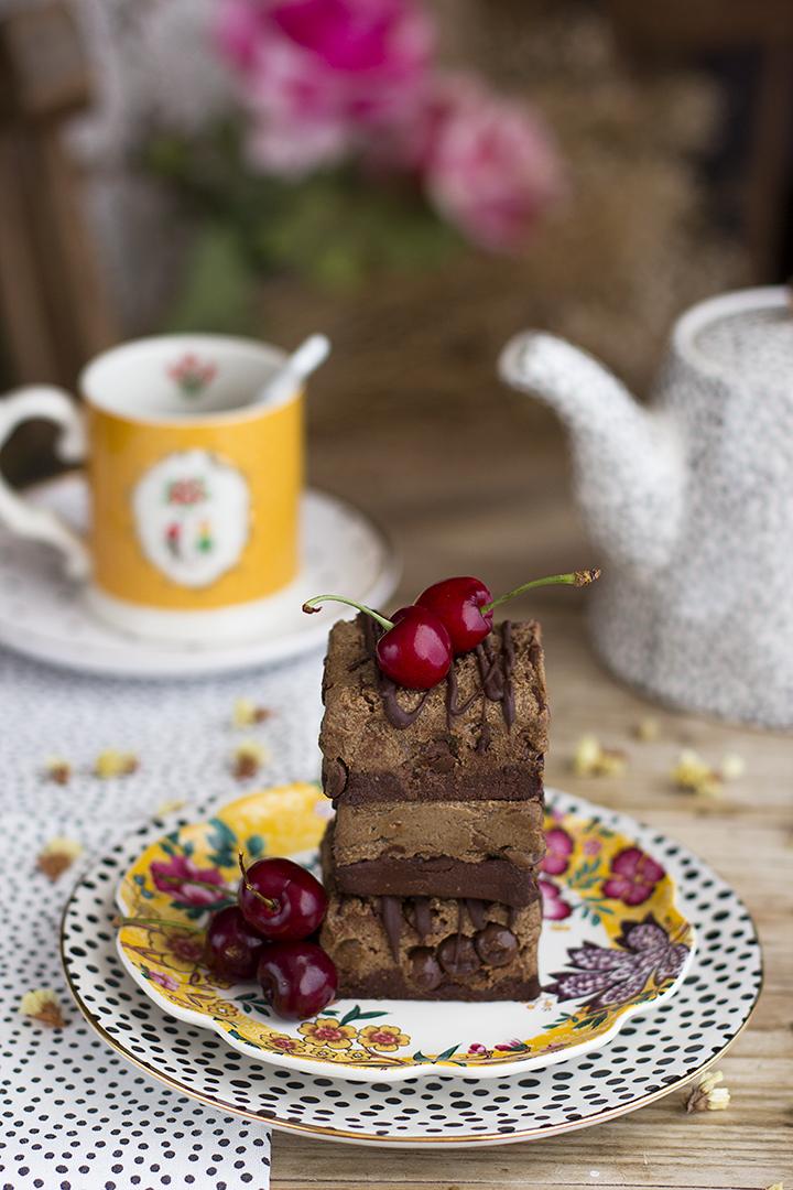 Brookies brownie + cookies saludables recetas healthy