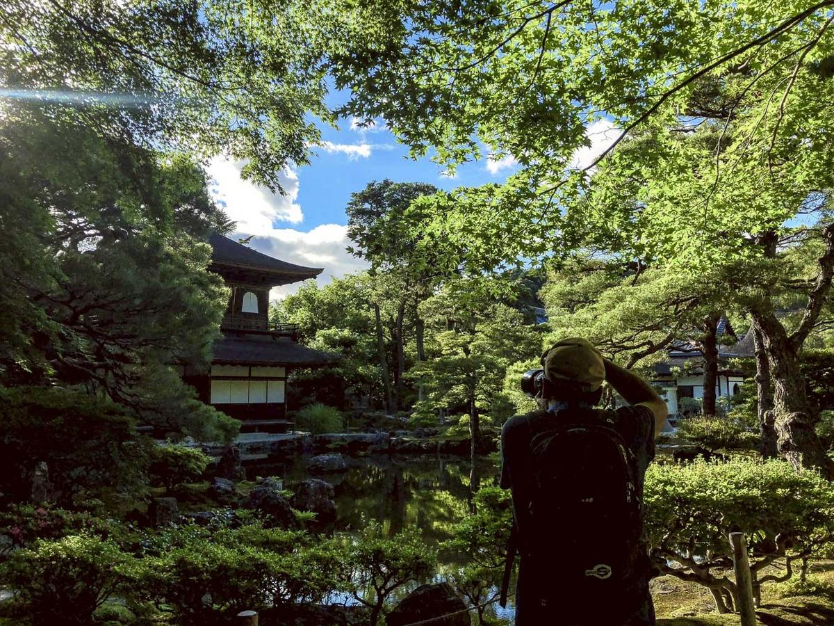Jaime Collazos en Kioto (Japón)