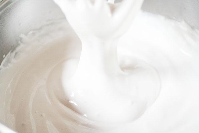 Malvavisco Casero, batido por 5 minutos