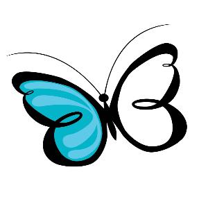 mariposa belleza pura