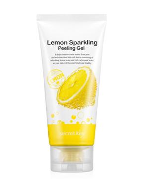 gel exfoliante con aroma a limón de Secret key
