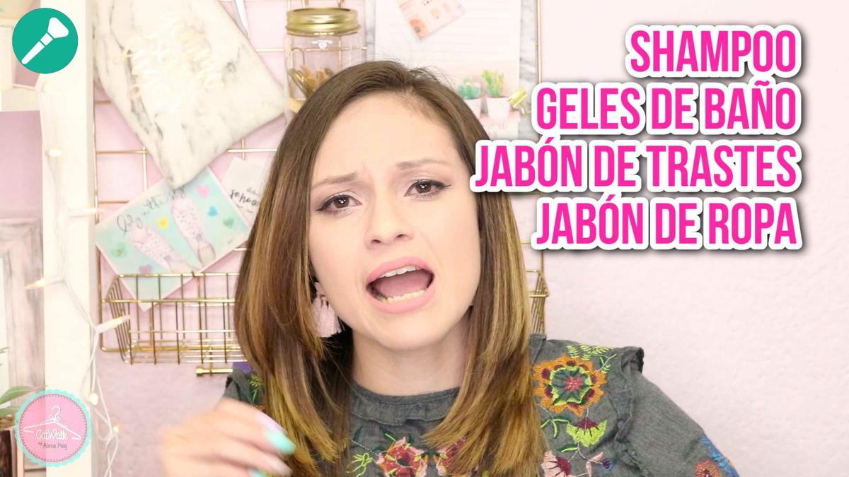 Productos de limpieza que contienen sulfatos