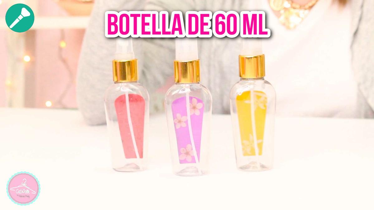 Botellas con atomizador incluído