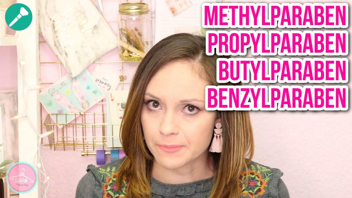 Identifica a los parabenos por los siguientes nombres en inglés