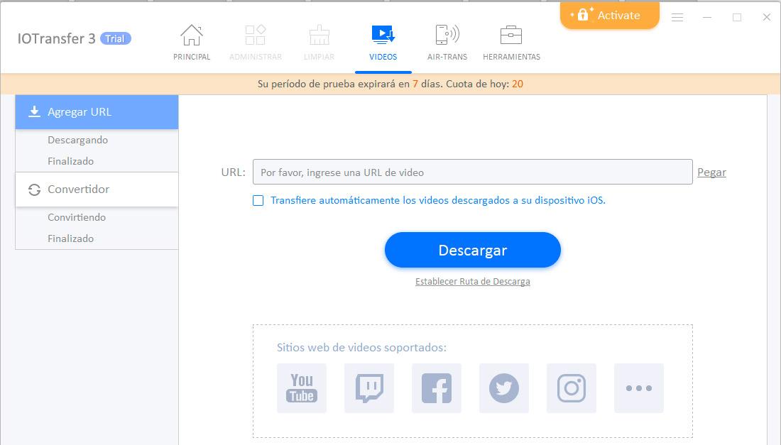 descargardor de videos de youtube