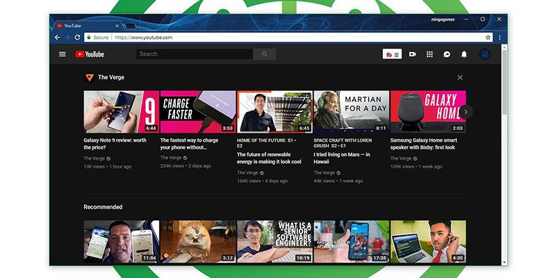 Páginas para ver Películas Online - YouTube