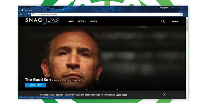 Páginas para ver Películas Online - SnagFilms