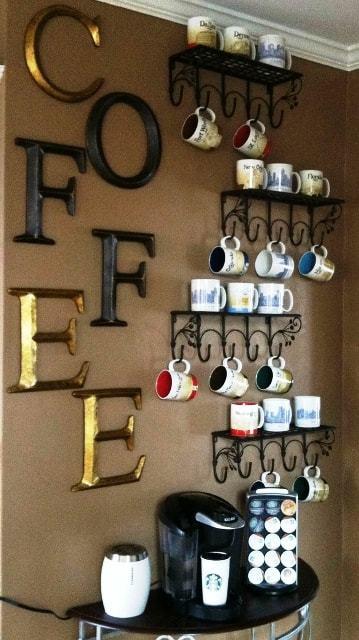 23 Ideas para hacer tu propio coffee bar casero