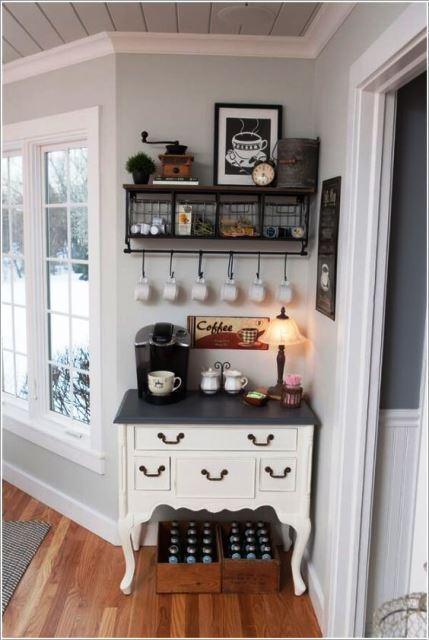 23 Ideas para hacer tu propio coffee bar casero