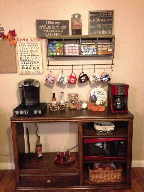 23 Ideas para hacer tu propio coffee bar casero