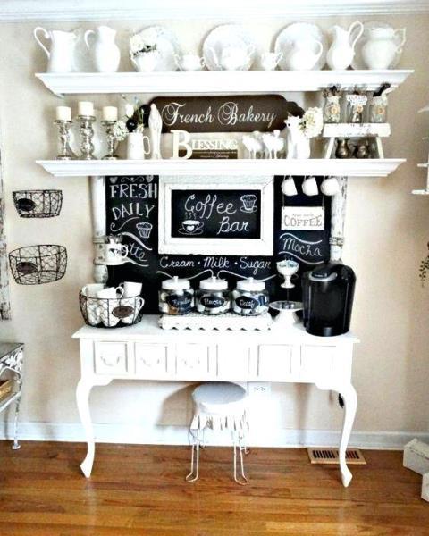 23 Ideas para hacer tu propio coffee bar casero