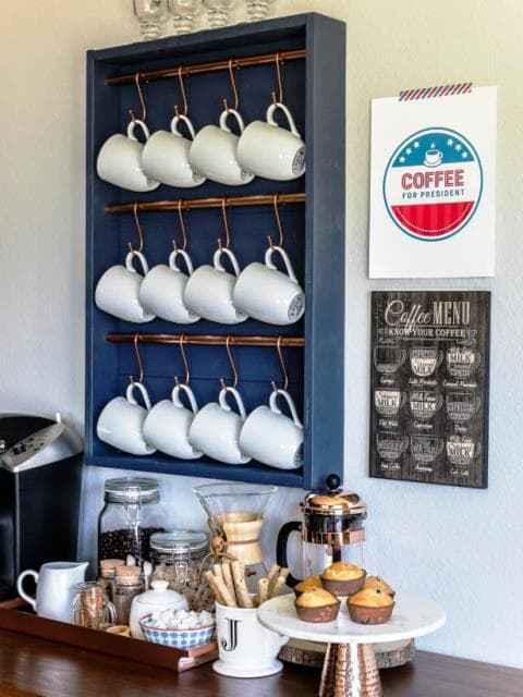 23 Ideas para hacer tu propio coffee bar casero