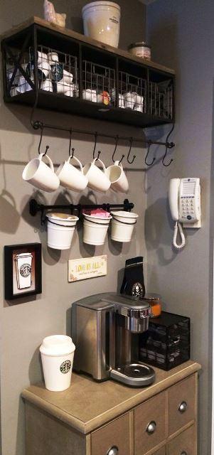 23 Ideas para hacer tu propio coffee bar casero
