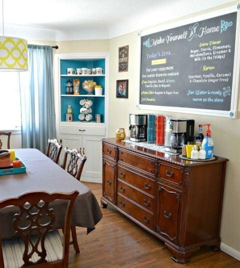 23 Ideas para hacer tu propio coffee bar casero