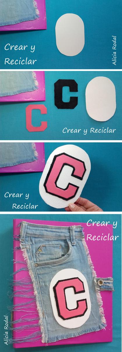 Decorar una CARPETA estilo universitario con reciclaje DIY