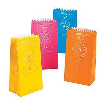 Fun Express Paper Fiesta Luminary Bags