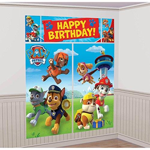 Paw Patrol Wall Decorations, Giant 5 Piece Set
