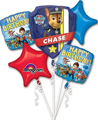 Anagram International Paw Patrol Birthday Bouquet, Multicolor