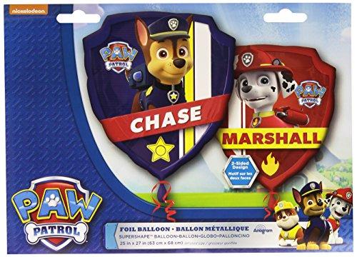 Anagram International 3018201 Paw Patrol Shop Balloon Pack, 27"