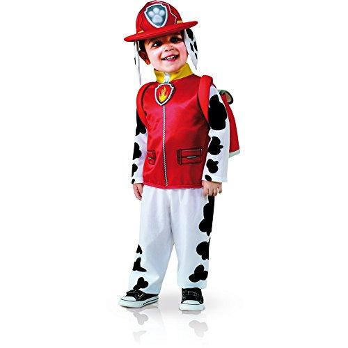 Rubies Costume Toddler PAW Patrol Marshall Child Costume, One Color, 3-4 Years