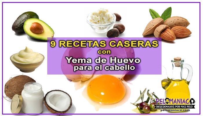 yema de huevo para el cabello mascarillas remedios caseros