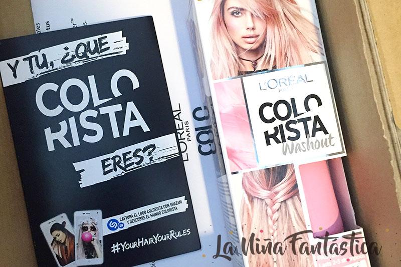 envase Washout Colorista de LOreal