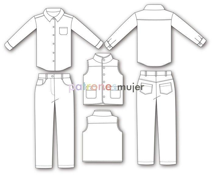 conjunto 3 piezas de niño