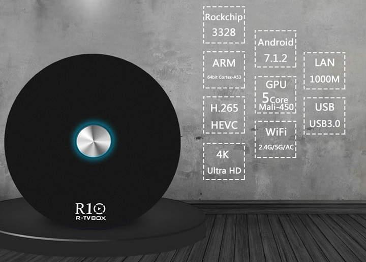 Android TV Box rooteada con 4GB RAM y 64GB ROM con KODI preinstalado