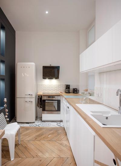 cocina estrecha