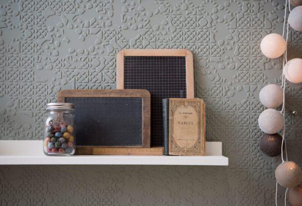 papel texturado cocina