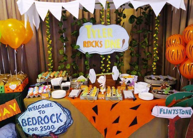 decoracion bam bam fiesta