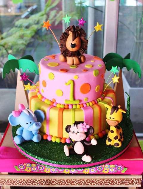 candy bar de animales de la selva