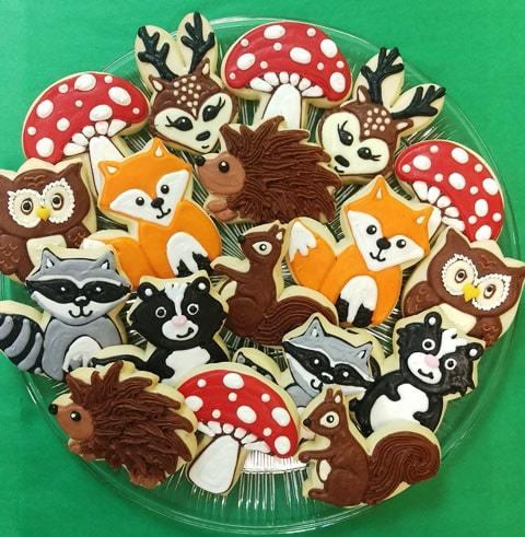 candy bar de animales de la selva