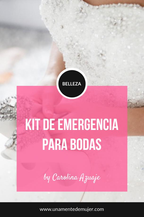 Kit de emergencias para novias