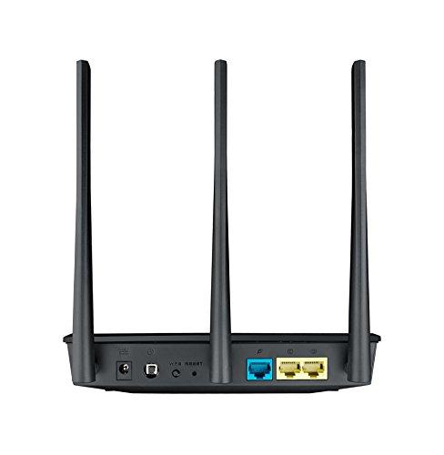 ASUS RT-AC53 - Router inalámbrico AC750 Dual-Band Gigabit (Soporte VPN, 2 x Puertos GB)