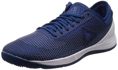 Reebok R Crossfit Nano 8.0, Zapatillas de Entrenamiento para Hombre, Azul (Bunker Blue/Vital Blue/Blue Slate/Spirit White 0), 42 EU