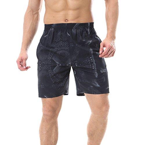 UrChoiceLtd® QX Hombres profesional de secado rápido pantalones cortos de compresión Elite Thermal Correr Gimnasio sudor pantalones cortos deportivos Men – Artículos deportivos running Gear deportes prendas de vestir salud Fitness Crossfit ropa, color gris, tamaño extra-large